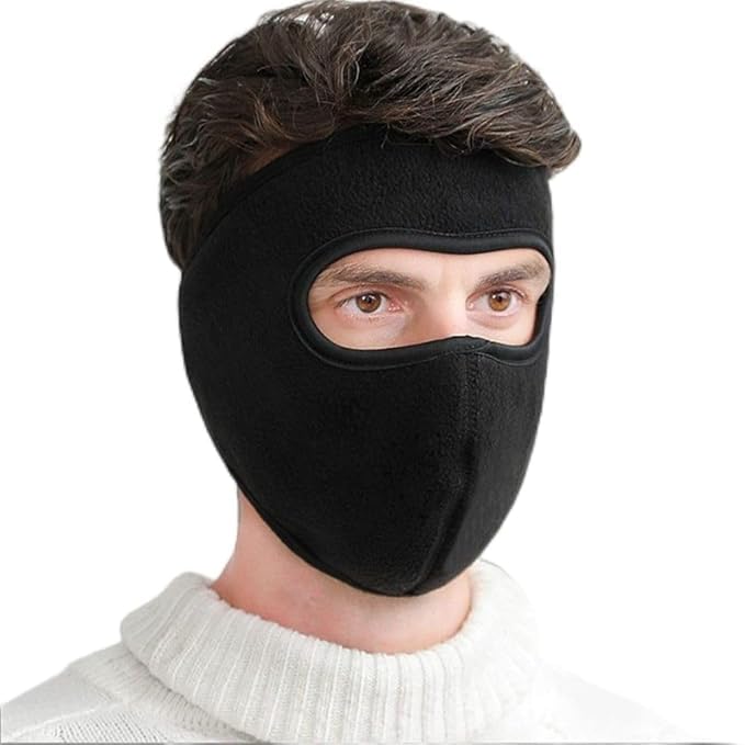 Image of Cotton Solid Face Masks for Men & Women | Breathable & Reusable Mask for Bike Riding, Cycling, Running, Gym & Walking| Washable Face Cover with Lightweight Design