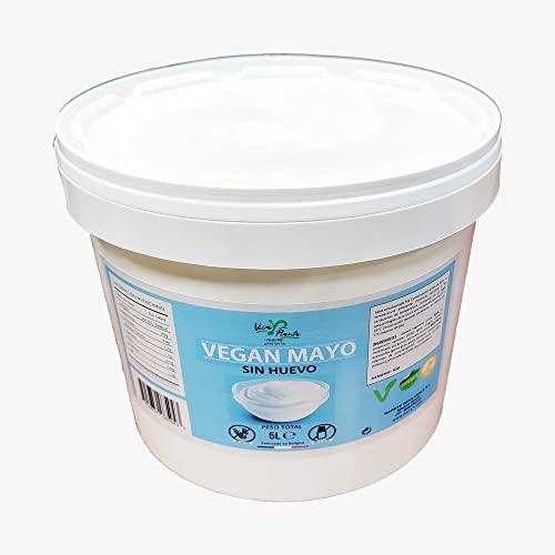Viva Planta Mayonesa Vegana 5LTRs | Sin lácteos | Sin huevo | Vegano