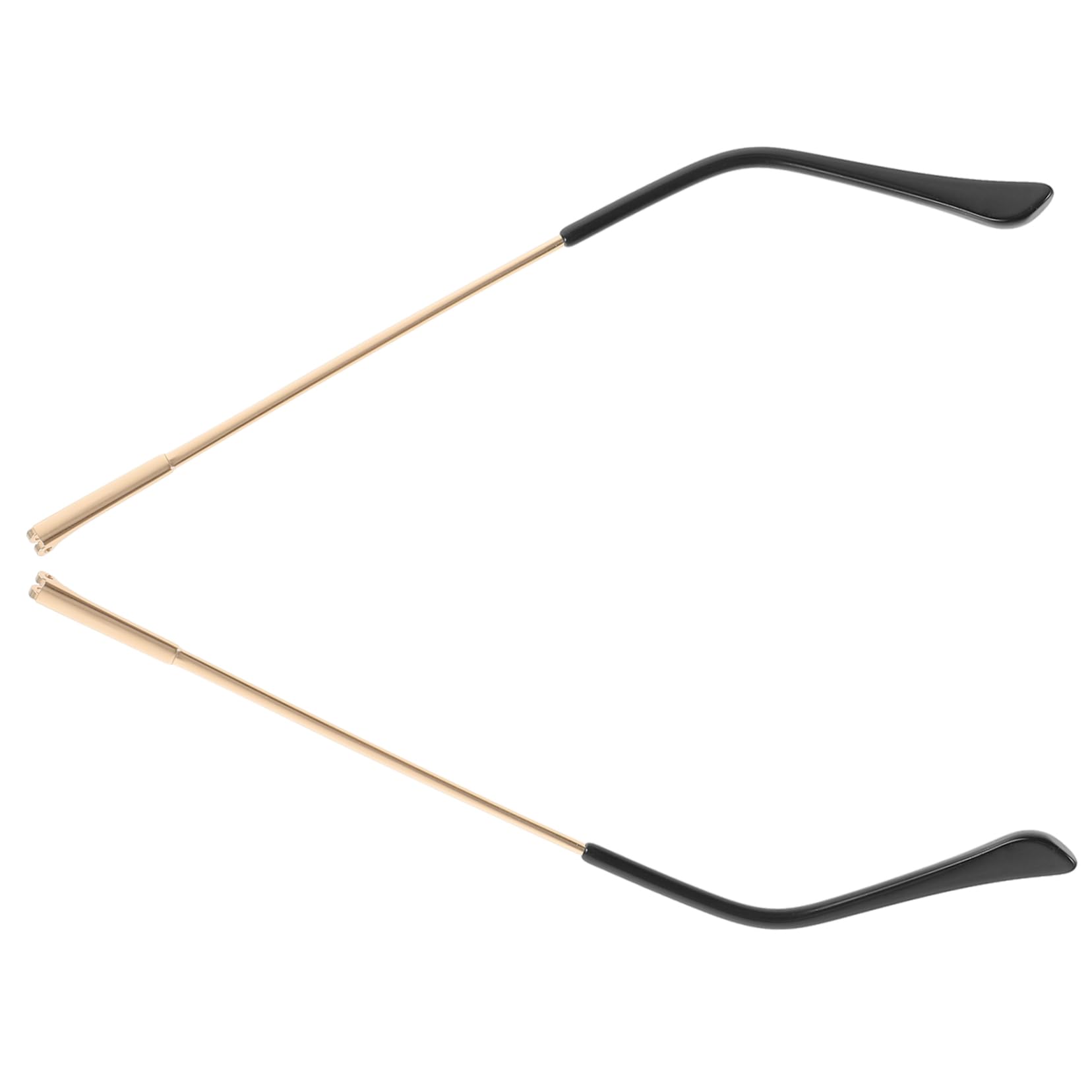 COLLBATH Replacement Glasses Arm Legs Metal Temple Arms Set Easy to Install Comfortable Fit for Types of Glasses
