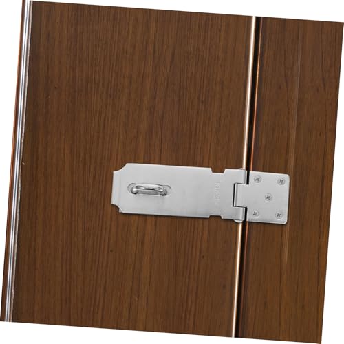 Image of Cabilock 3set Weatherproof Stainless Steel Door Lock Hasp Heavy Duty Security Latch for Outdoor Sheds Cabinets and Windows