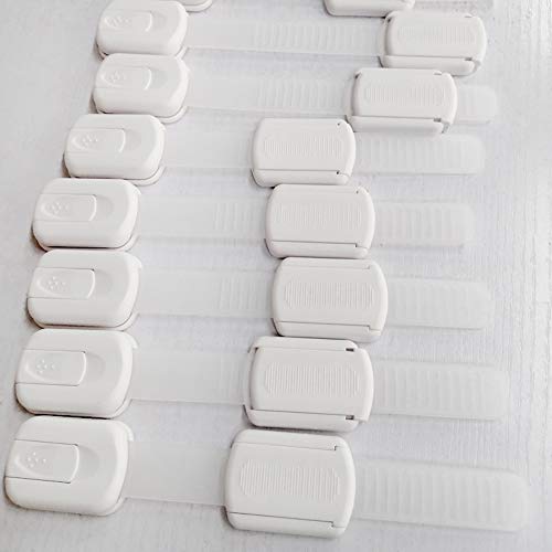 12 PCS Fechaduras de Armário de Segurança Infantil Adesivo Sem Perfuração Impermeabilização de Bebê