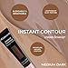 MCoBeauty Instant Contour Beauty Wand, Medium/Dark, Sculpt & Define for a Natural Contour, Vegan, Cruelty Free Cosmetics