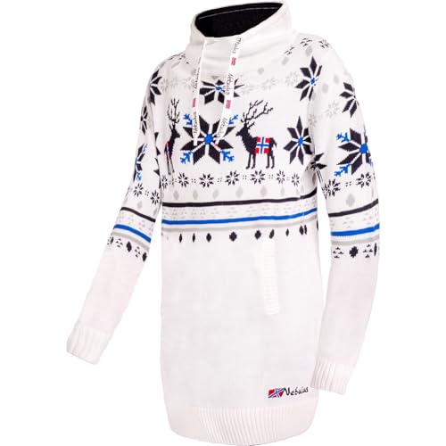 Nebulus Damen Kleid FINALY, Knielang, vielseitig, weiß - XL/42