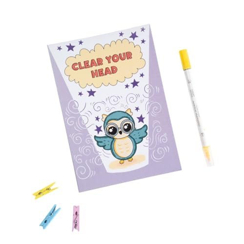 Image of Clear Your Head A5 Guided Reflection Pad for Kids, 40 Pages