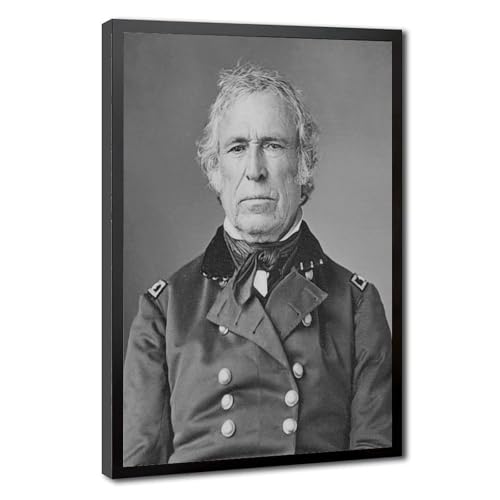 Zachery Taylor Poster art mural vintage, impression sur toile décoration de maison