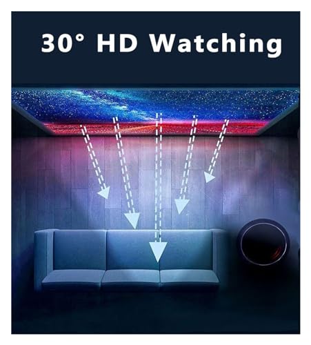 Pantalla de proyector de 84 pulgadas y cortina simple para oficina en casa 4