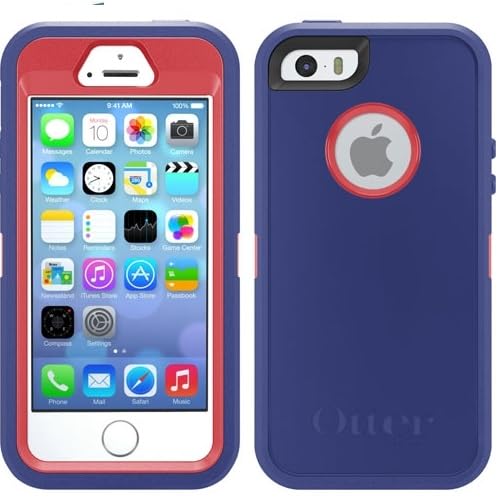 Defender Series Case for iPhone 5C Case - Blue Red