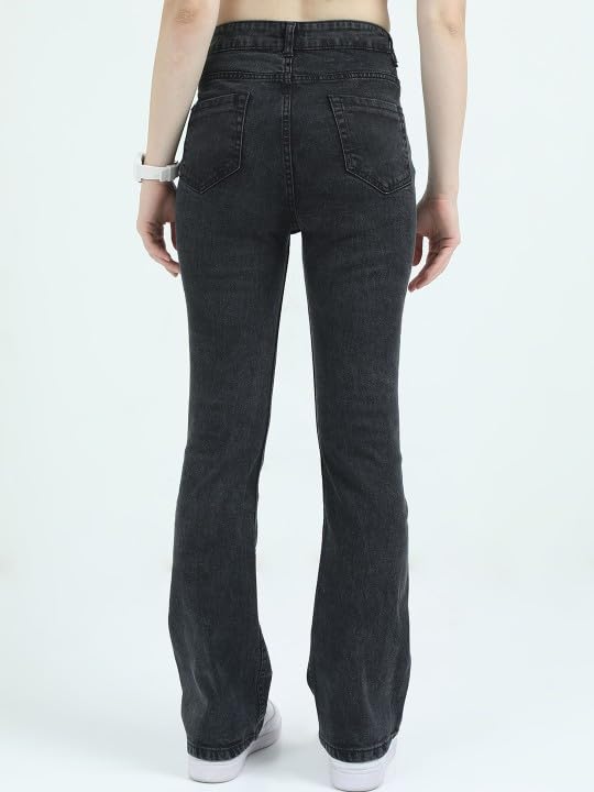 Image of Women's Bootcut High Rise Regular Length Denim Jeans