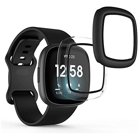 kwmobile Cover for Fitbit Versa 3 / Sense (Set of 2) Cover