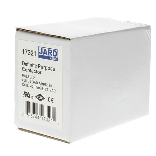 Contacteur 2 pôles 30 A à usage défini avec commande basse tension 24 V - 4