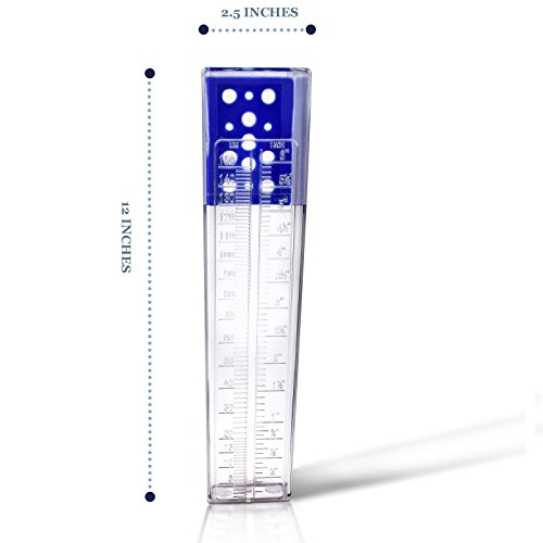 OUTWEST TRADING Professional Outdoor Rain Gauge for Yard, Heavy Duty. - Thumbnail 3