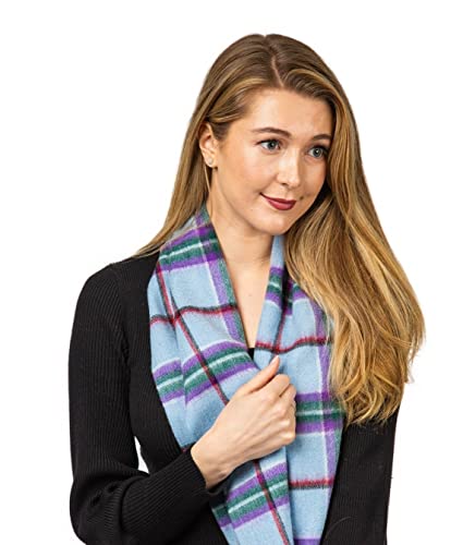 Patrick King Woollen Company Lambswool Tartan Scarf - One World Together