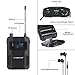 Phenyx Pro PTM-11/PTM-22 Mono Wireless in Ear Monitor System Bodypack Receiver, Performance with Adjustable Frequencies