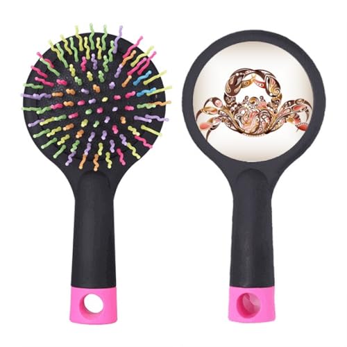 Brosse à cheveux démêlante crabe pour la routine coiffage des enfants