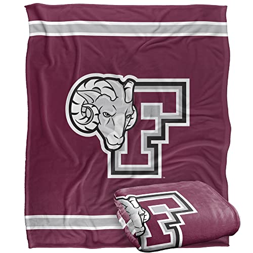 Fordham University Blanket, 60"x80" Primary Logo Silky Touch Super Soft Throw Blanket