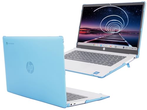 Carcasa HP Chromebook 14a-NF mCover para estudiantes funda de portátil 14 pulgadas aguamarina