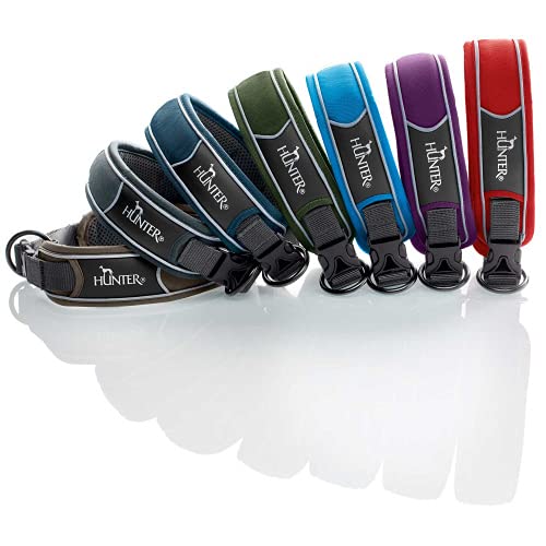 HUNTER DIVO hondenhalsband, nylon, M, groen/grijs - Image 6