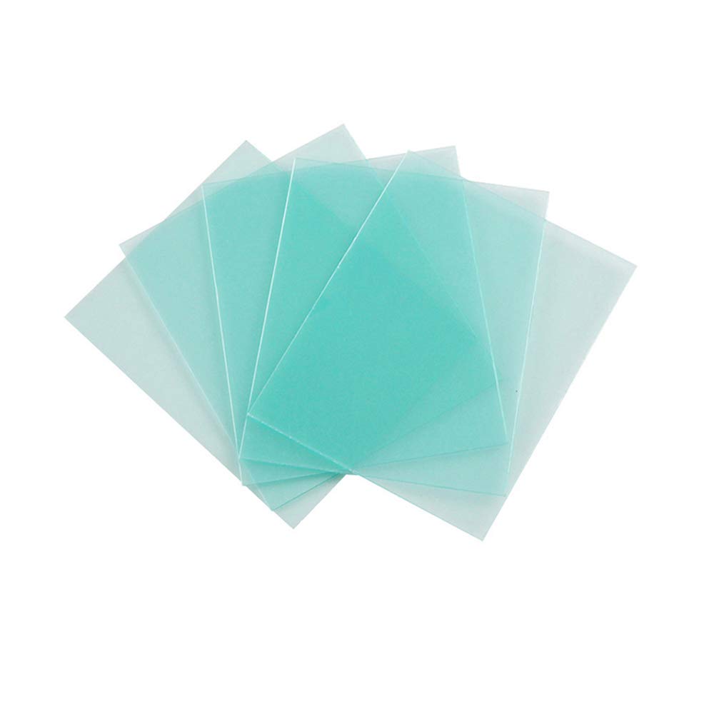 5-PACK Welding Protective Lens Replacement 4.5 X 5.25 inch (114 mm x 133 mm) Transparent Cover Lens Cover