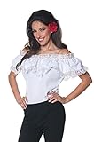 UNDERWRAPS Senorita Blouse Women's Costume, Large White