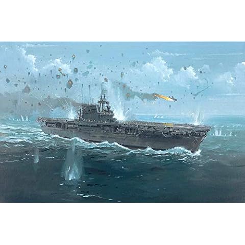 Home Comforts Military USS Enterprise (CV-6) Warships United States Navy USS Enterprise Aircraft Carrier Warship 3-20 Inch by 30 Inch Laminated Poster With Bright Colors And Vivid Imagery Cover