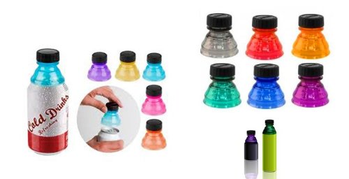 Set 6 pezzi di tappi per lattina can converter