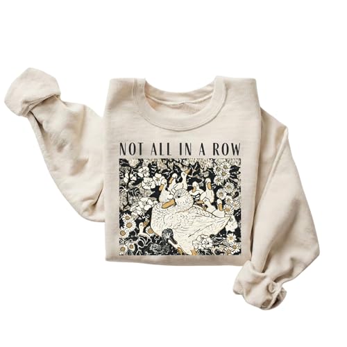 FITIN Unisex Not All In A Row Duck Sweatshirt –