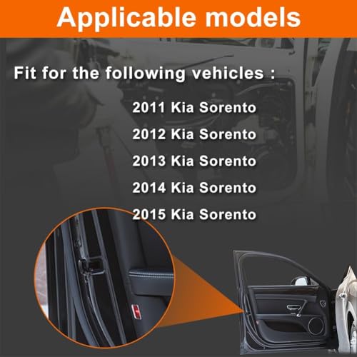 Image of Door Lock Latch Actuator Compatible with 2011-2015 Sorento Passenger Side Front Right