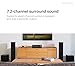 Denon AVR-X1800H 8K 7.2ch Stereo AV Receiver with HEOS Built in and 4 Year Amber Protection Plan (2023)