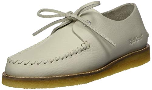 Derbies Kickers Monya chaussures basses lacets en cuir noir mode femme
