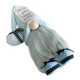 Adorable décoration – cette poupée gnome bleue ajoutera une touche festive à toutes les occasions joyeuses, comme les anniversaires
