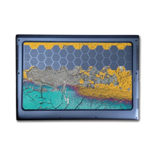 Image of Laptop Skin Compatible with Alienware M16 R2 (2024) - Chipped Spill - Premium 3M Vinyl Protective Wrap Decal Cover - Easy to Apply | Crafted in The USA by MightySkins