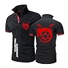 Men Polo Shirts Tees for F.u.ll.me.t.al Al.ch.e.mi.st Contrasting Colors Short Sleeve Comfortable Printed T-Shirts Soft Breathable Half-BaiSe||m #5