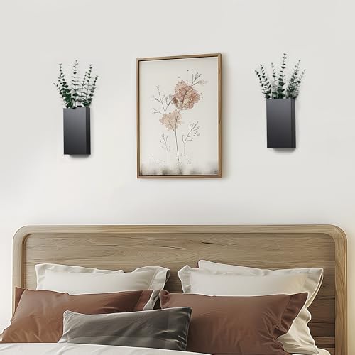 2packmetalwallplantervasesdecorwithartificialeucalyptusmodernfarmhouserustichangingpocketplantersforindoorgreeneryandflowerslivingroombedroomkitchenandstairwaydecoration Urban Country Home Decor 2 pack metal wall planter vases decor with artificial eucalyptus modern farmhouse rustic hanging pocket planters for indoor greenery and flowers living room bedroom kitchen and stairway decoration urban country home decor