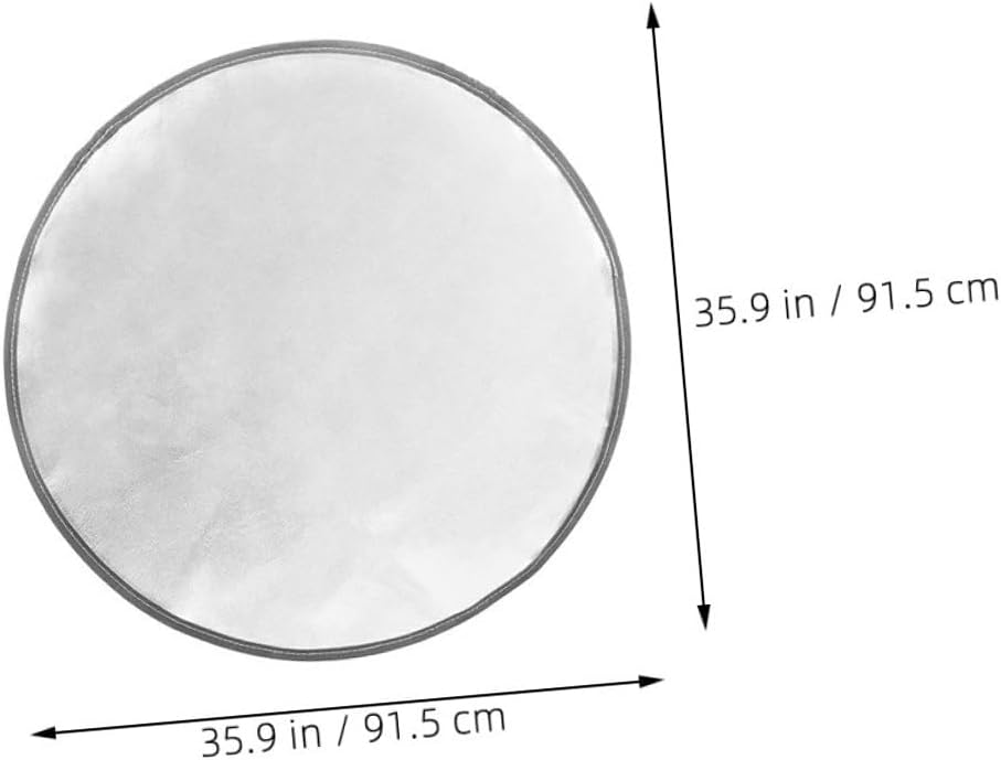 Fireproof Outdoor Fire Pit Mat Heat Resistant Patio Grill Pad for BBQ Stove Accessories Reusable Picnic Protective Pad for Grass Easy Wipe Grease-Resistant Camping Deck Protector