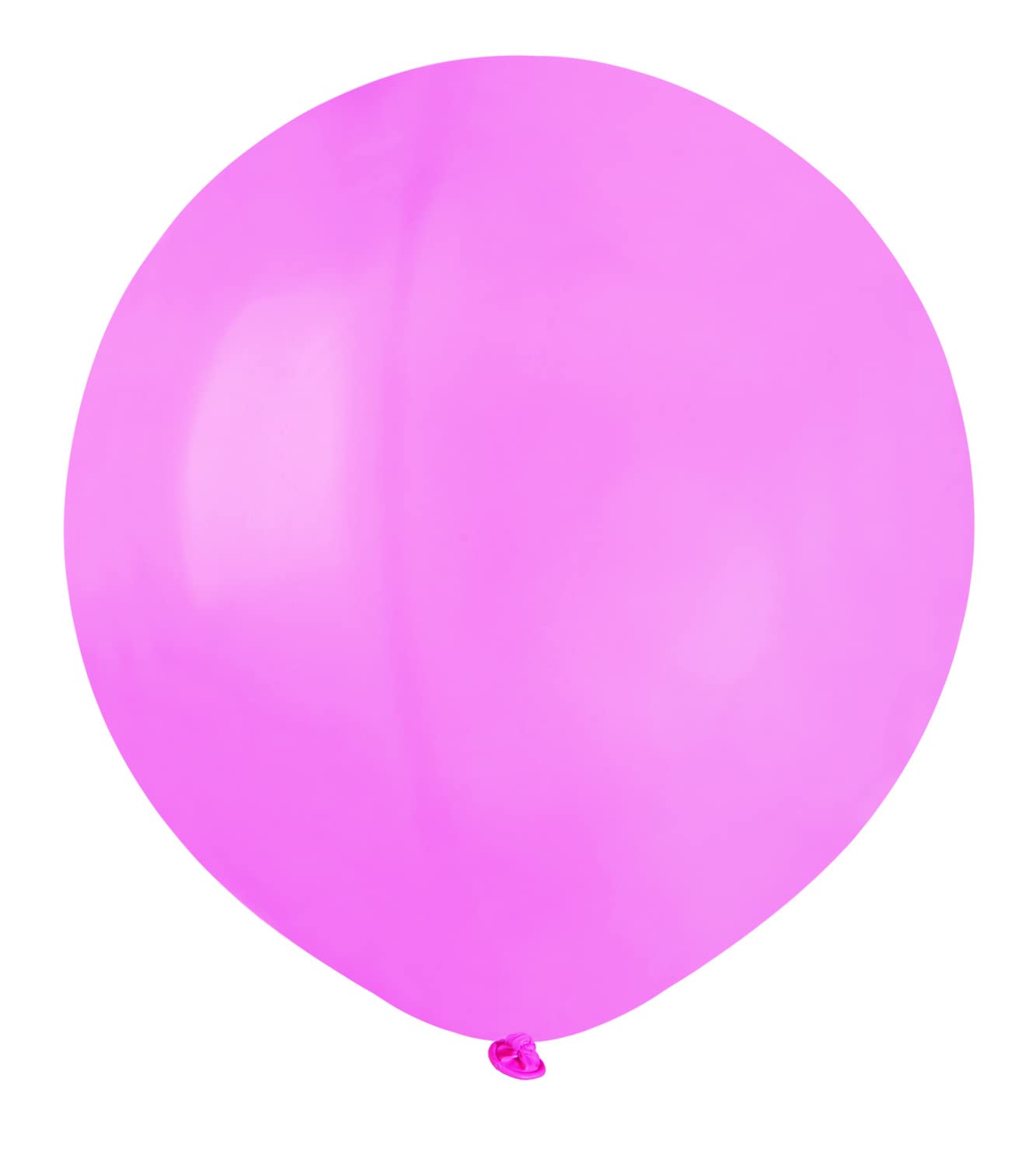 Pack 25 balloons in natural latex Premium Quality G150 (Ø 48cm / 19"), bright pink