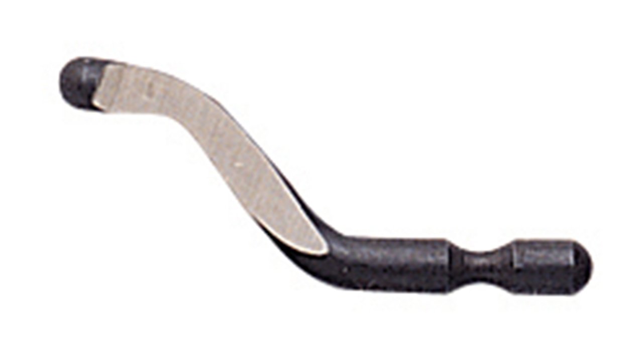 GRATTEC gt-b12 acero de alta velocidad hoja para desbarbado Herramienta B 12, negro/plata