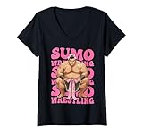 Photo Gallery donna coquette bow sumo wrestling wrestler ragazza mamma festa della mamma maglietta con collo a v Photo Gallery donna coquette bow sumo wrestling wrestler ragazza mamma festa della mamma maglietta con collo a v