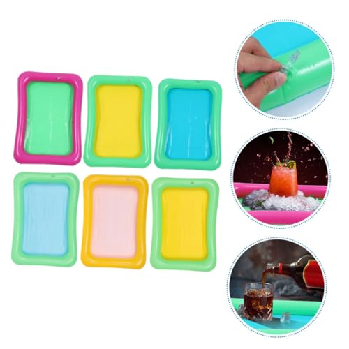Plateau de service gonflable piscine bar flottant buffet avec compartiment glace