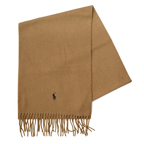 ポロ ラルフローレン PC0476 MUFFLER マフラー ストール メンズ レディース ポニー シンプル 定番 男女兼用 (220(CAMEL)) [並行輸入品]