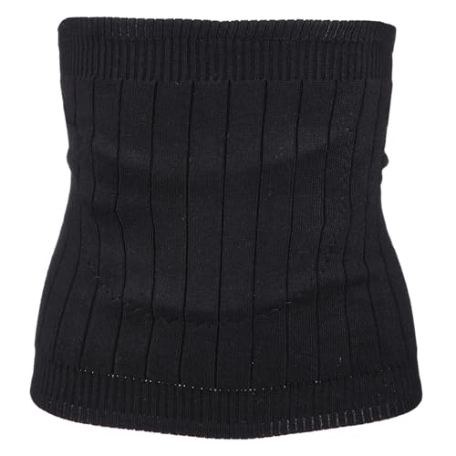 PartyKindom Warm Wool Waist Support Belt Stretchy Kidney Warmer Stomach Protector for Comfort and Relief Cold Weather Breathable Material for