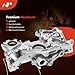 A-Premium Engine Oil Pump [2.2L 2.3L] Compatible with Honda Odyssey 1995-1998, Accord 1994-2002, Prelude 1992-1996 & Acura CL 1997-1999 & Isuzu Oasis 1996-1999