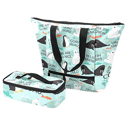 Sac fourre-tout et boîte à déjeuner pour le repas de vos enfants