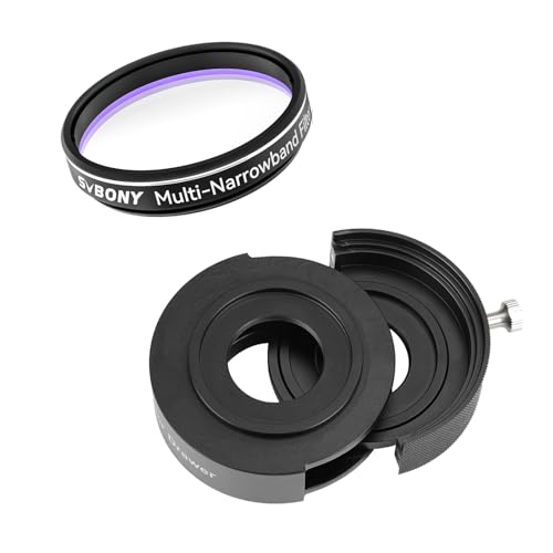 Filtro amontonarse de contaminación lumínica NIR Svbony SV240 con soporte SV226 telescopios