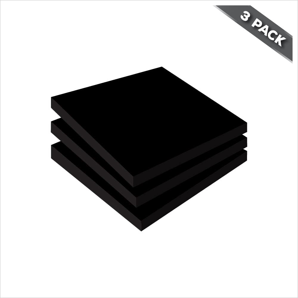 Buy Expanded PVC Sheet 6 x 6 Black Printable Rigid PVC Board Sintra