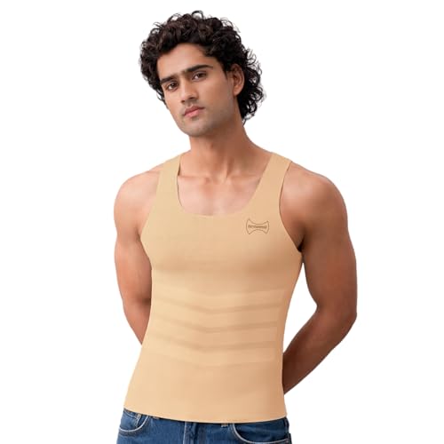 Image of dermawear Men Breezeology Zenrik Everyday Shapewear Vest for Chest and Abdomen