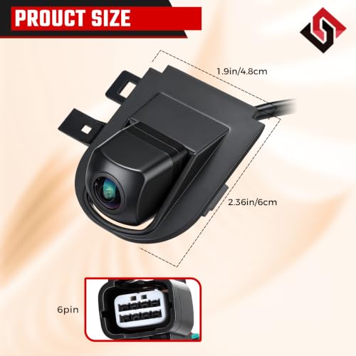 Image of 39530-T3L-A01 Rear View Camera Fit for Honda Accord Coupe EX EX-L 2013-2017 | Backup Cam Replaces 39530-T3L-A12, 39530-T3L-A63, 39530-T3L-A71
