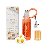 APARASCENT Neroli Bio-Kamillenöl, feuchtigkeitsspendend und stark, mit Kokosnuss, Jojoba und Hagebutten für trockene Nägel, Rolle in Reisegröße, Behandlung