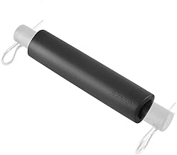 CAFEMASY Rubber Knock Box Bar Cover Sleeve for Commerical Espresso Grounds Knock Box, Coffee Bar Large Size Standing Knock Box Waste Bin