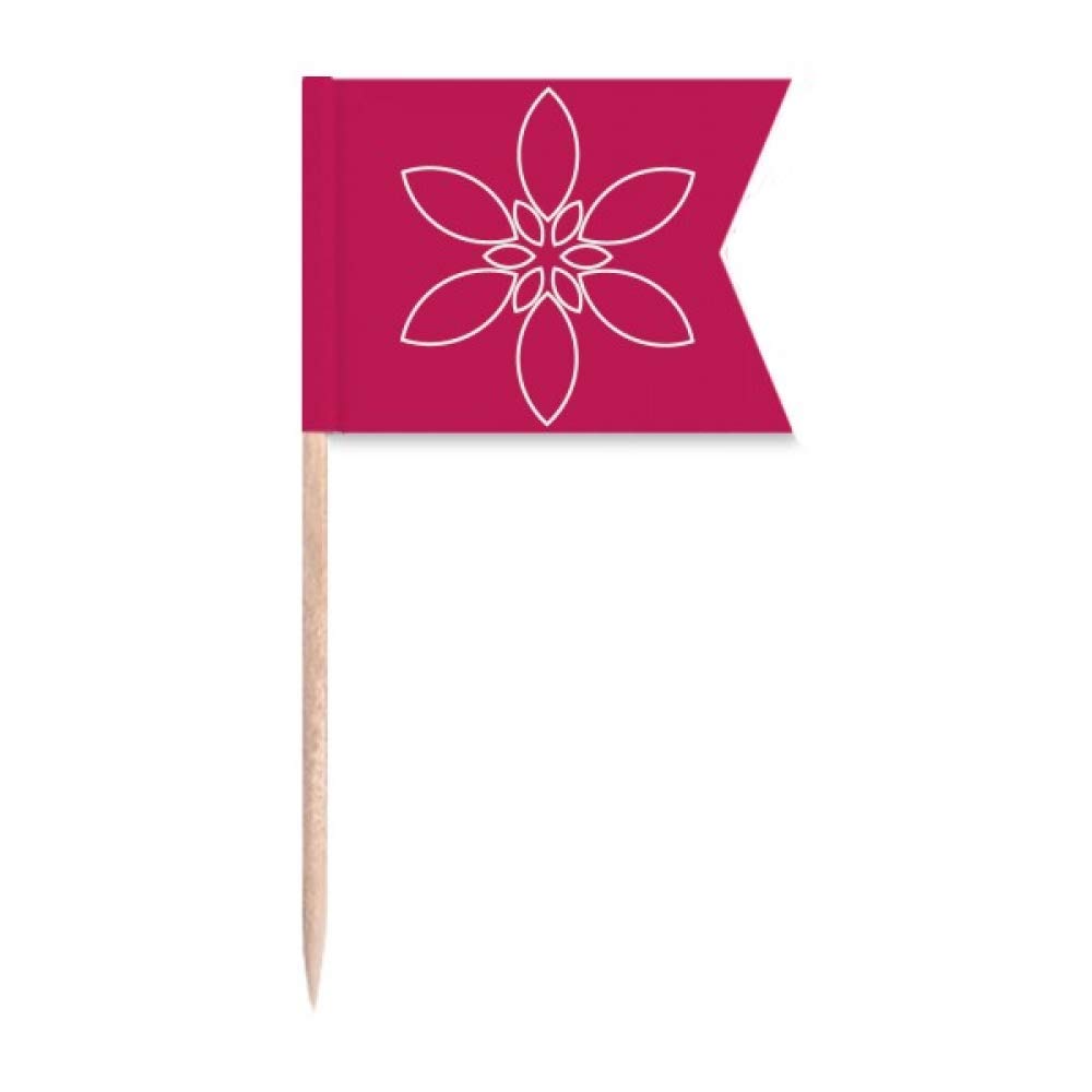 Motif pétales de fleurs pour gâteaux et apéritifs conviviaux lors de vos fêtes de famille