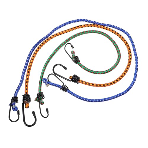 VANZACK 3pcs Luggage Rope Kit Cage Telephone Bracket Cuticle Drill Bonnet for Sleeping Airplane Chinchilla Tube Motorcycle Bungee Rope Rockery Decoration Rope Bungee Rope Hook Rubber